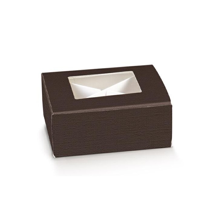 PRATICA CF 100X100X40 FIBRA MARRONE